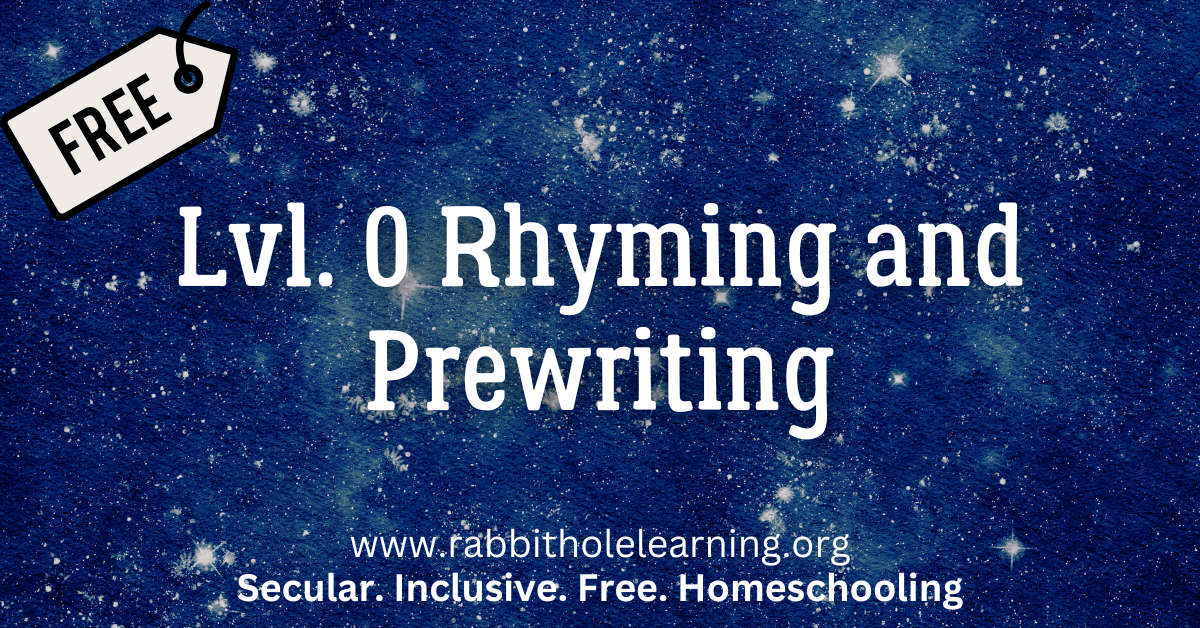 New Resource Drop: Level 0 Rhyming Unit for Early&nbsp;Learners!