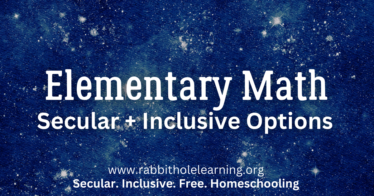 Top Secular Math Curriculum for Elementary&nbsp;Homeschoolers