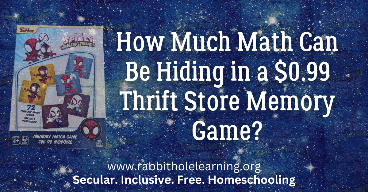 How Much Math Can Be Hiding in a $0.99 Thrift Store Memory&nbsp;Game?