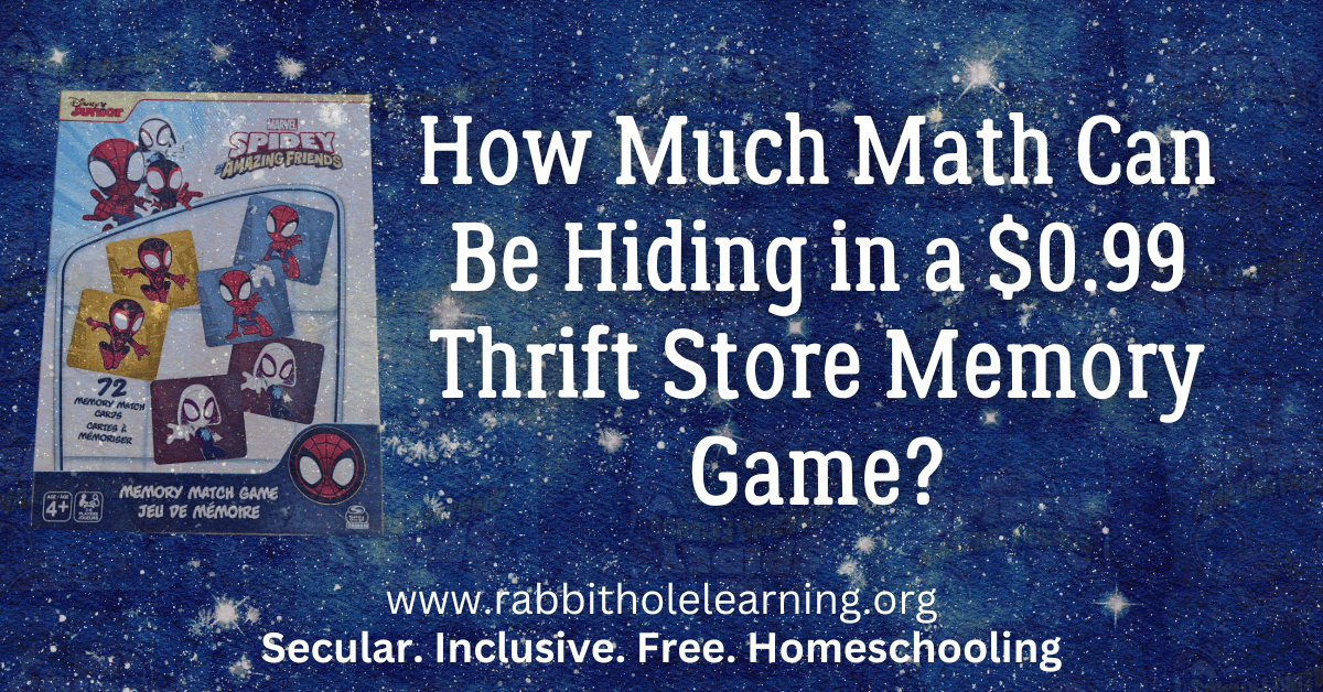 How Much Math Can Be Hiding in a $0.99 Thrift Store Memory&nbsp;Game?