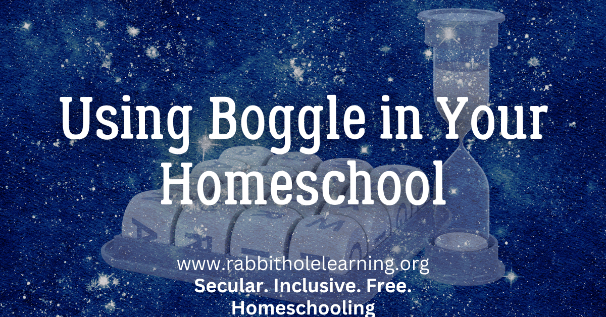 Using Boggle and Boggle Junior in Your&nbsp;Homeschool