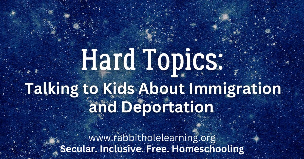 Hard Topics: Talking to Kids About Immigration and Deportation +&nbsp;Booklist