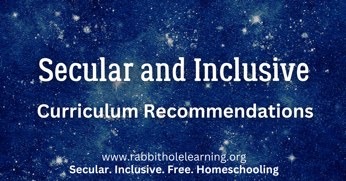 Secular and Inclusive Curriculum Recommendations